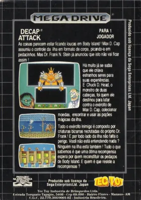 DEcapAttack (USA, Europe) box cover back